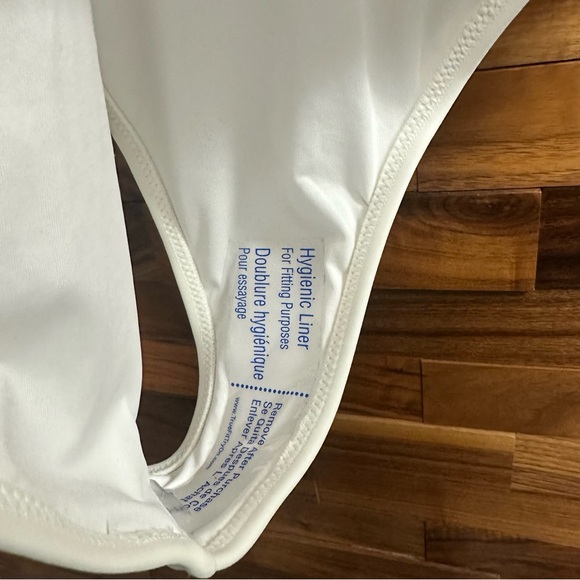 PINK - Plunge One-Piece Swimsuit - Picture 7 of 7